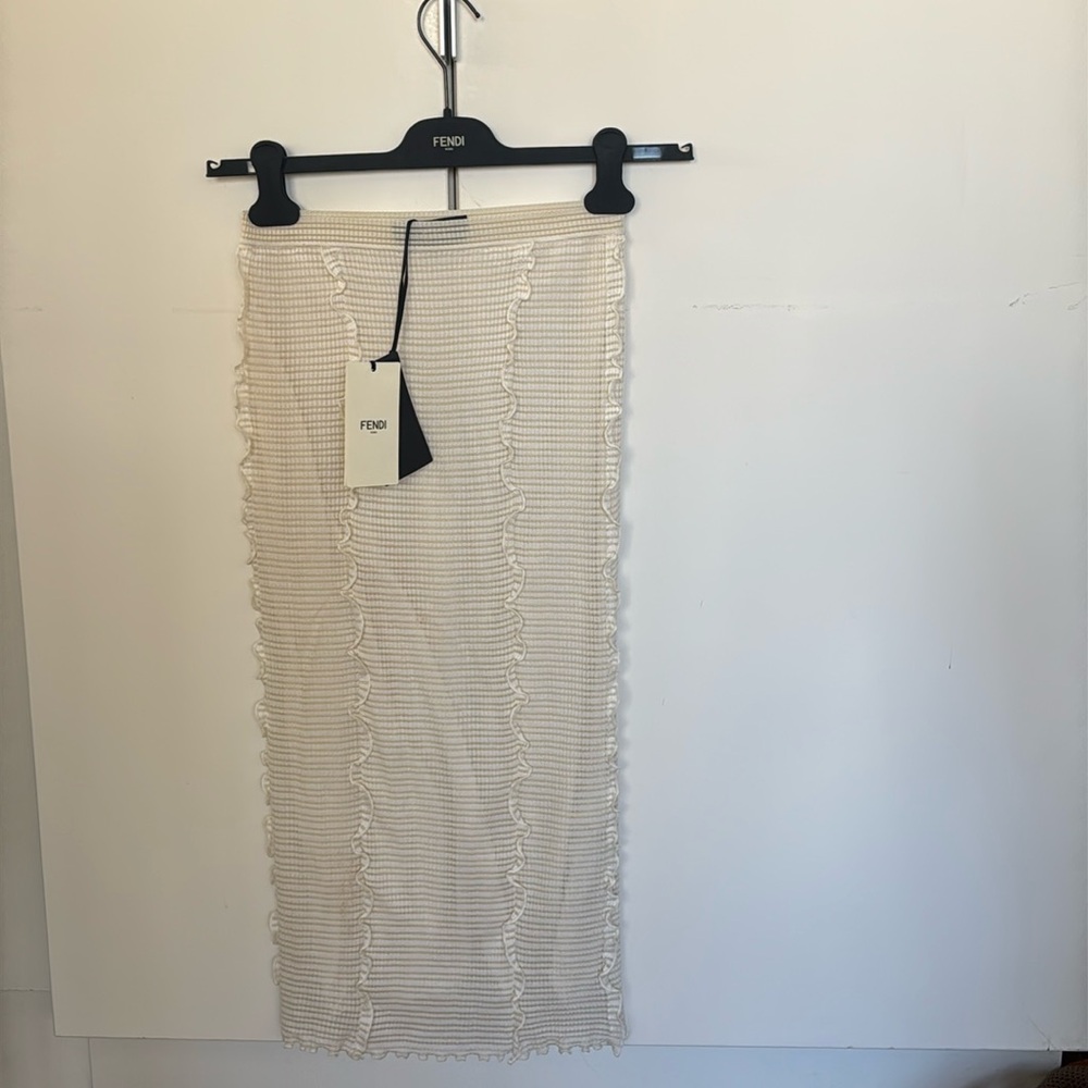 SOLD! NWT FENDI Ruffle Skirt